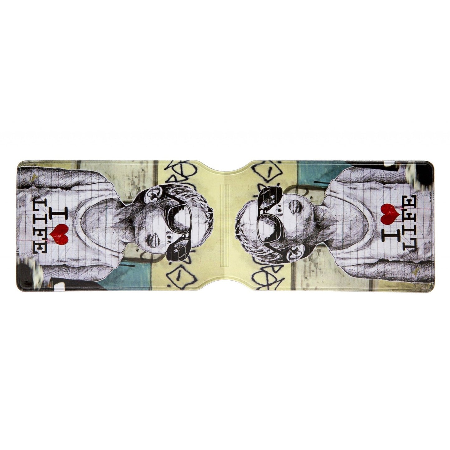 Banksy I Love Life Oyster Card Holder