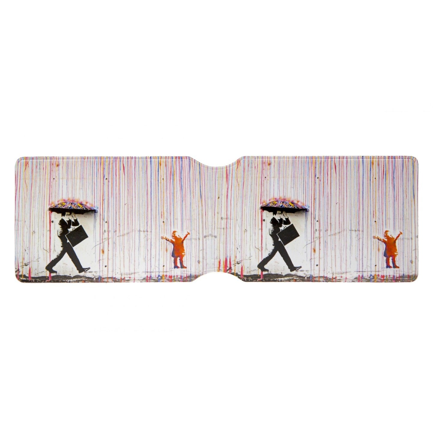 Kids on the Rain Oyster Card Holder