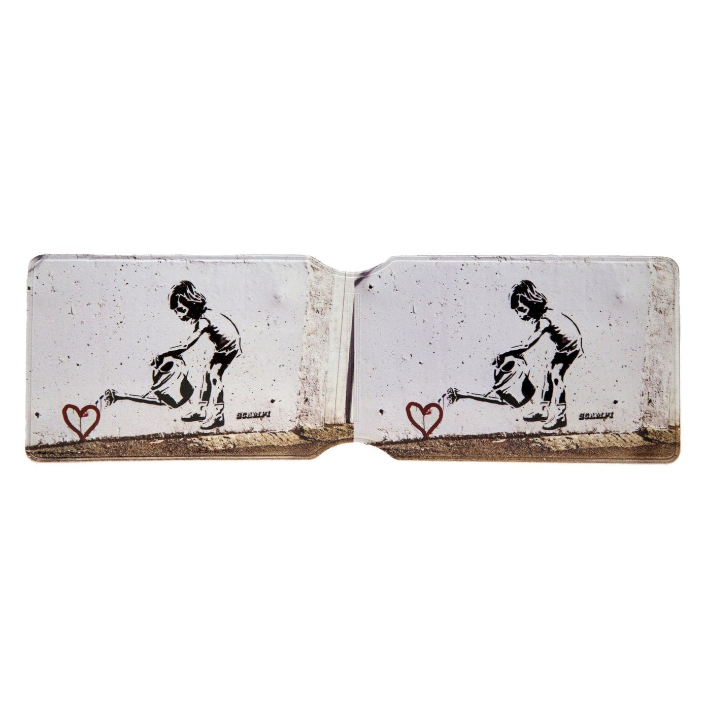 Scampi Heart Watering Girl Oyster Card Holder