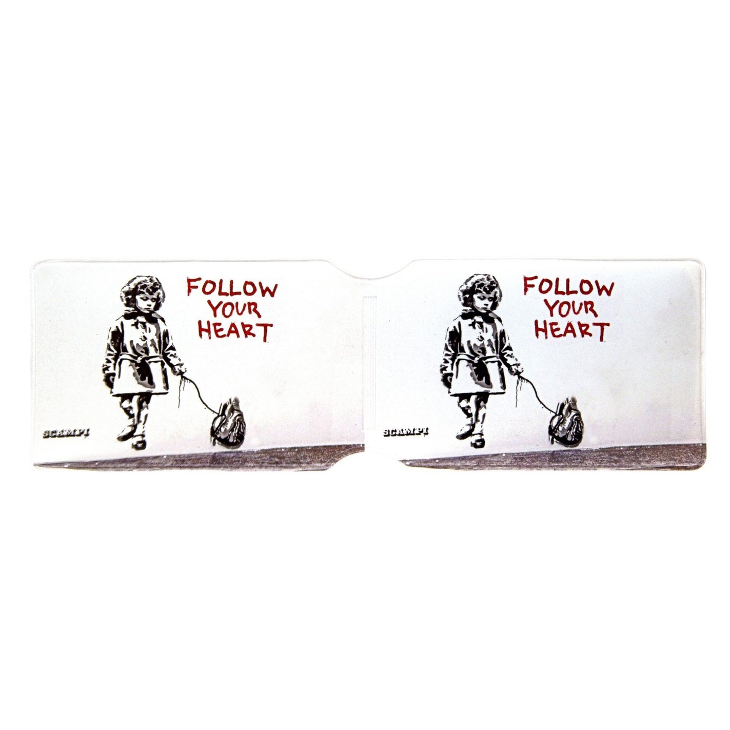 Scampi Follow Your Hearts Oyster Card Holder