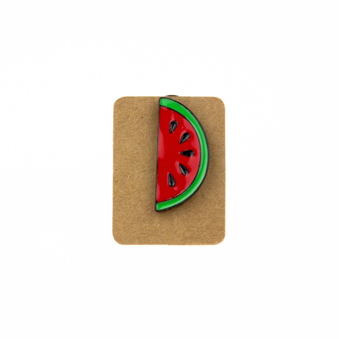 Metal Watermelon Enamel Pin Badge