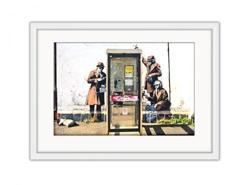 Agent Tapping Photo Print