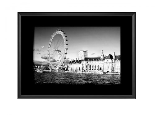London Eye BW Photo Print
