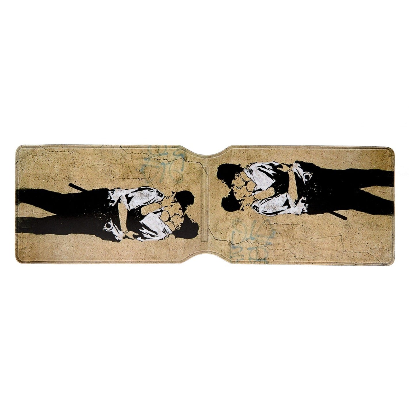 Banksy Kissing Coppers Oyster Card Holder
