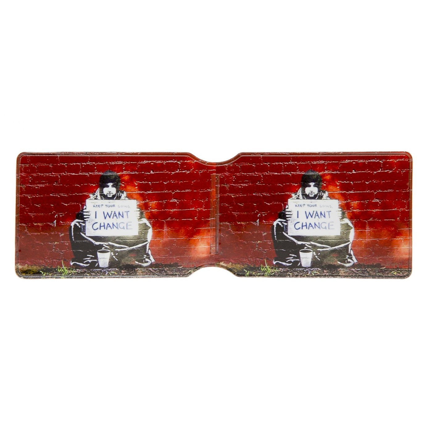 Banksy Keep Your Coins I Want Change Oyster Travel Card Holder