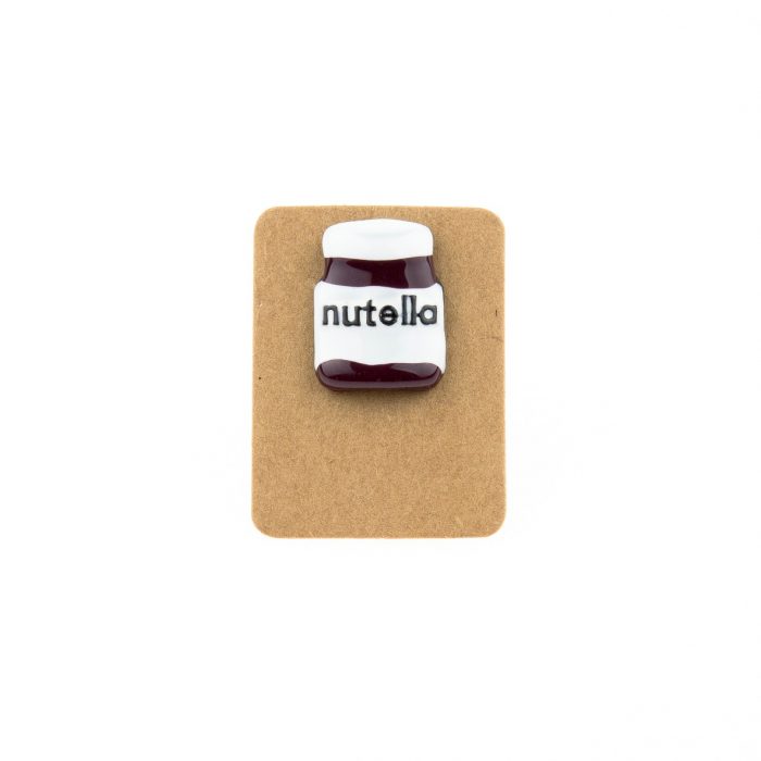 Metal Nutella Enamel Pin Badge