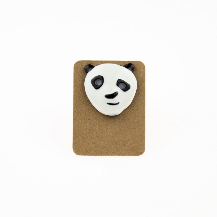 Metal Panda Head Enamel Pin Badge