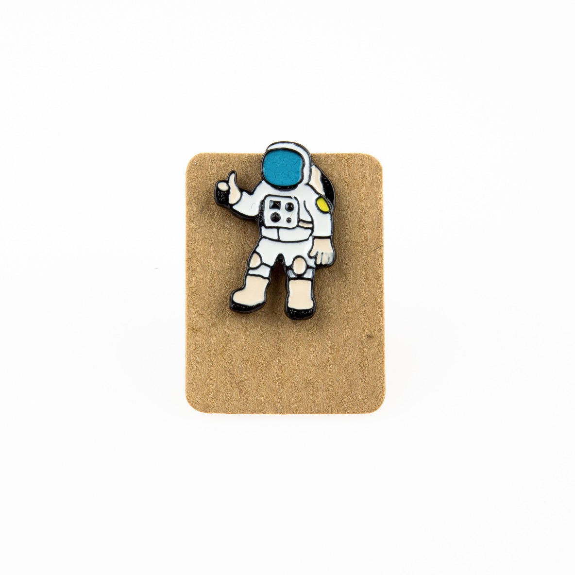 Metal Astronaut Enamel Pin Badge