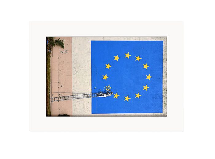 Brexit EU Flag Photo Print