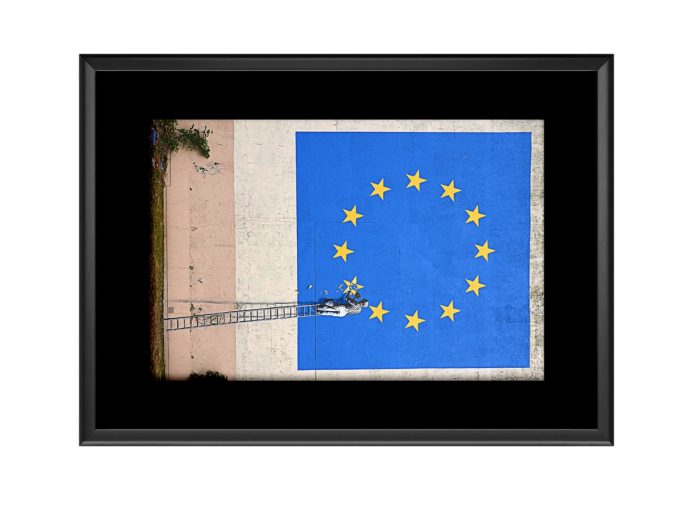 Brexit EU Flag Photo Print