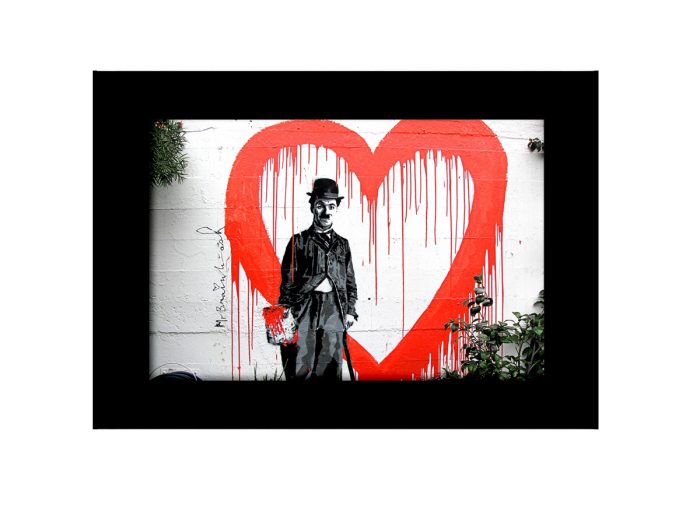 Chaplin Heart Photo Print