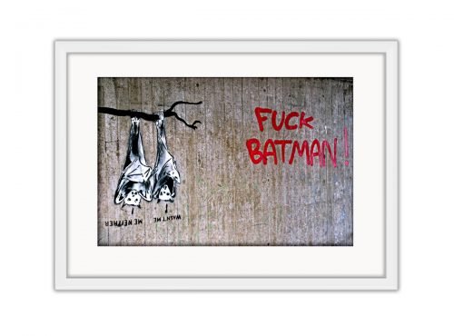Fuck Batman Photo Print