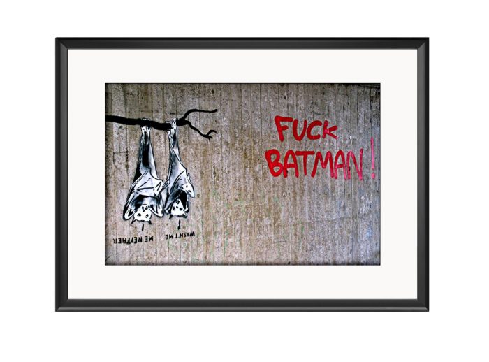 Fuck Batman Photo Print
