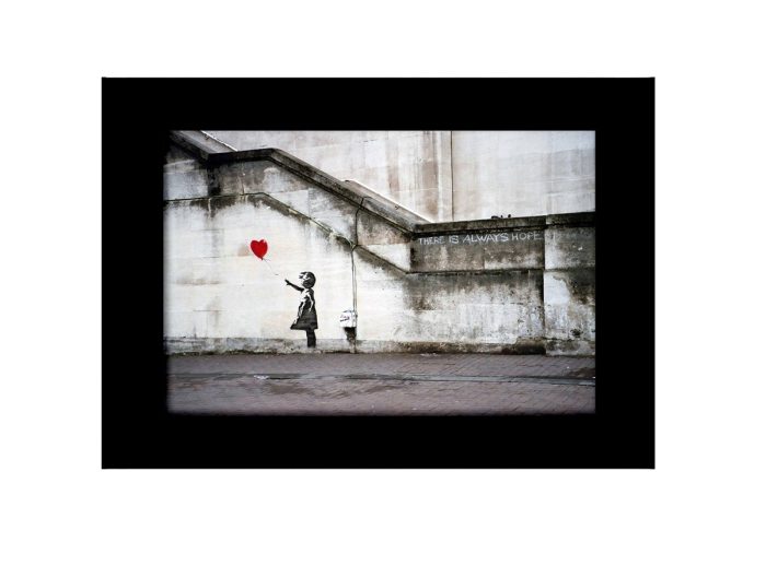 Balloon Girl There is Always Hope  Photo Print