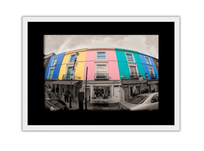 Portobello Houses  Photo Print