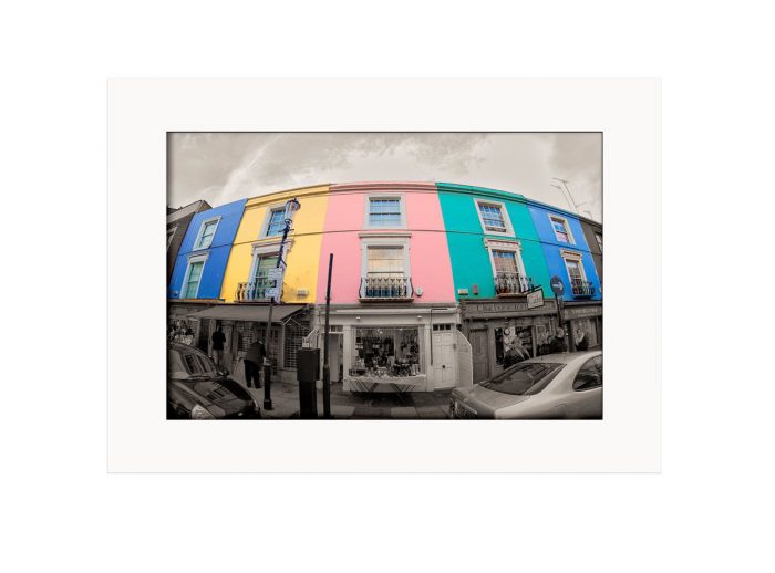Portobello Houses  Photo Print