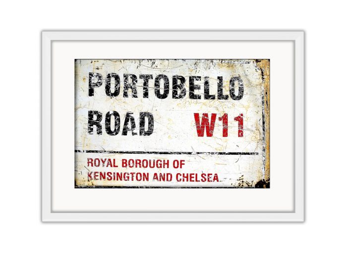 Portobello Road Road Sign  Photo Print