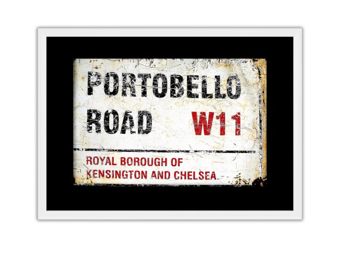 Portobello Road Road Sign  Photo Print