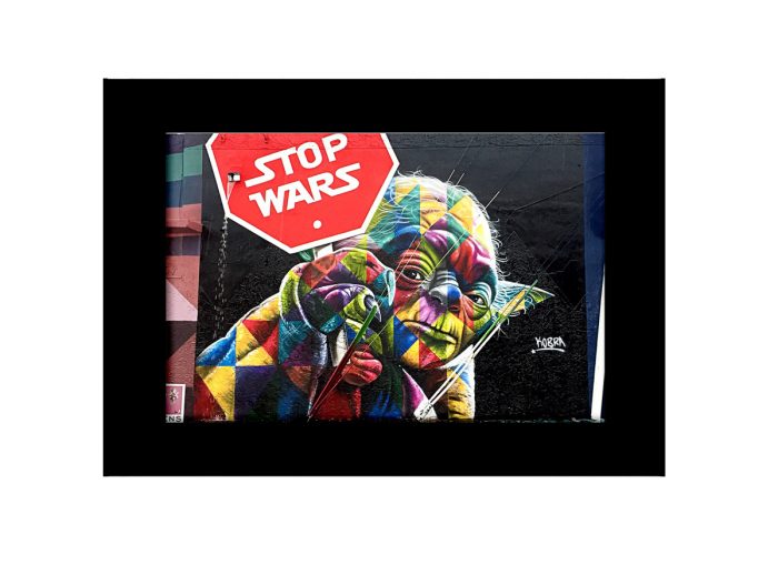 Stop Wars Joda  Photo Print