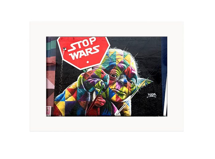Stop Wars Joda  Photo Print