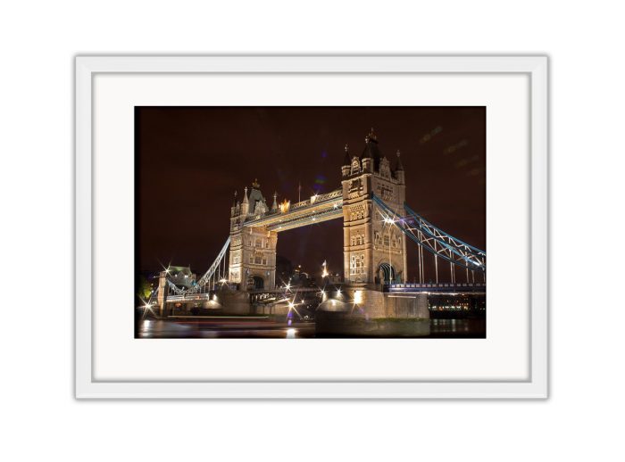 Tower Bridge Night Photo Print